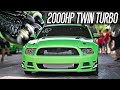 The CLEANEST engine bay ever? (2000hp | 7 second Mustang)