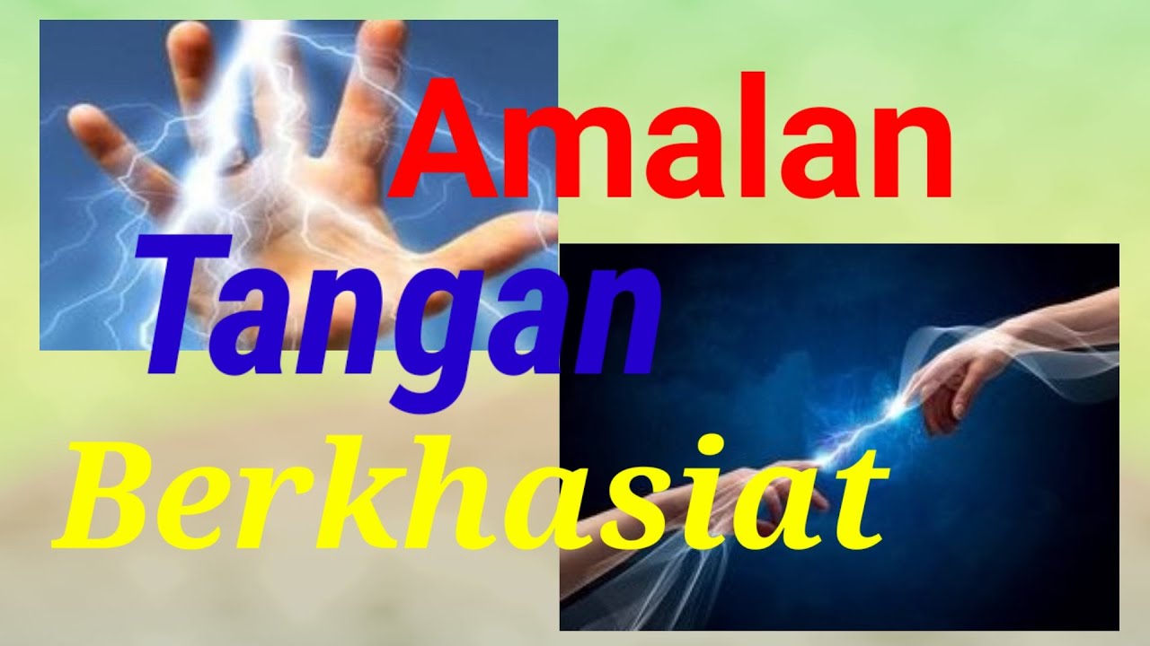 Amalan Tangan Berkhasiat