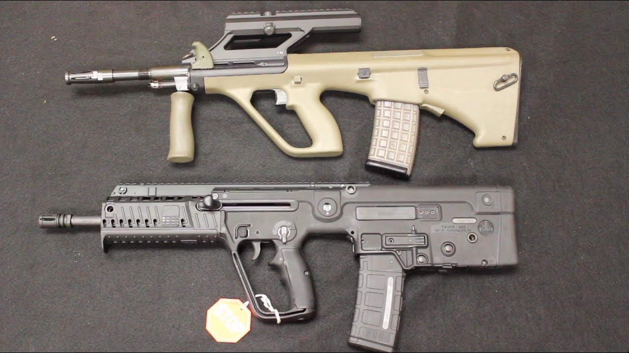 IWI Tavor X95 vs Steyr AUG A3 M1 - YouTube.