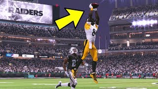 Madden 17 - what a catch! live stream oakland raiders vs. pittsburgh
steelers ranked online match