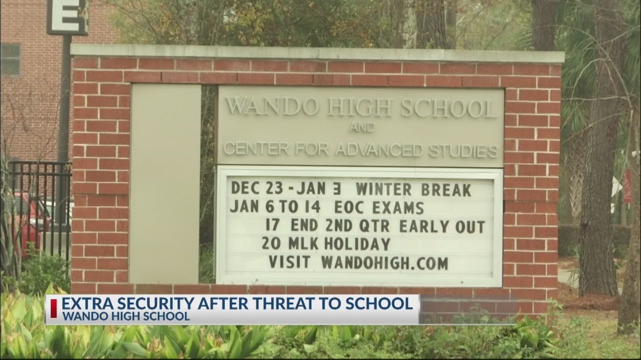 Threat made on social media against Wando High School YouTube