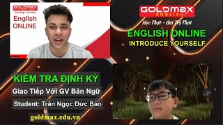 Trần Ngọc Đức Bảo Kiểm Tra Định Kỳ Anh Ngữ Goldmax