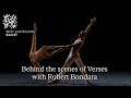 Behind the scenes of verses with robert bondara  west australian ballet