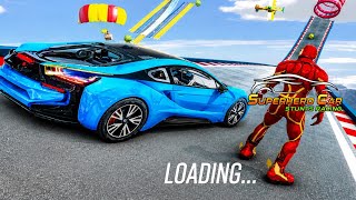 Superhero Car Stunt Game | Crazy Mega Ramp Racing & Impossible Car Stunts 🔥 screenshot 3
