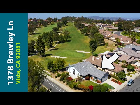 1378 Brewley Ln, Vista, CA home video tour