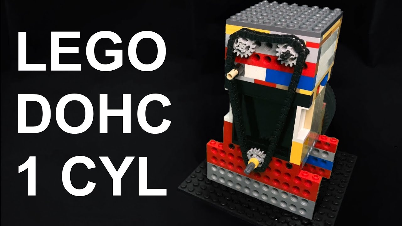 DOHC Lego Vacuum Engine 