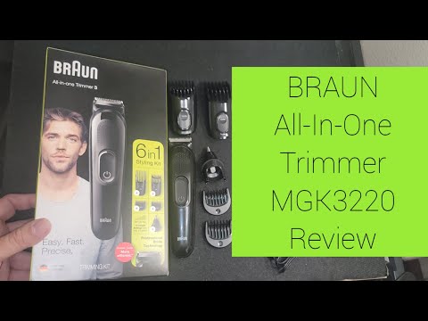 Braun All-In-One Trimmer MGK3220 Review - Is It Worth It?