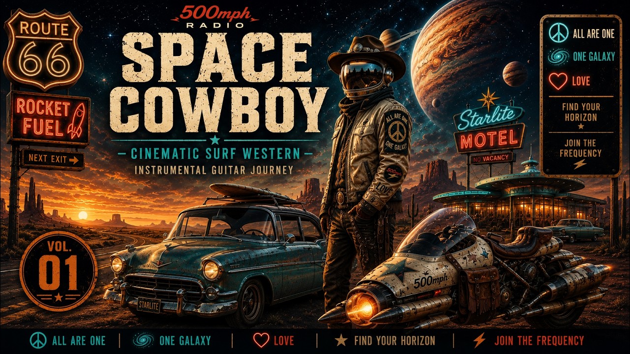Space Cowboy Vol.01 | Cinematic Surf Western | Instrumental Guitar