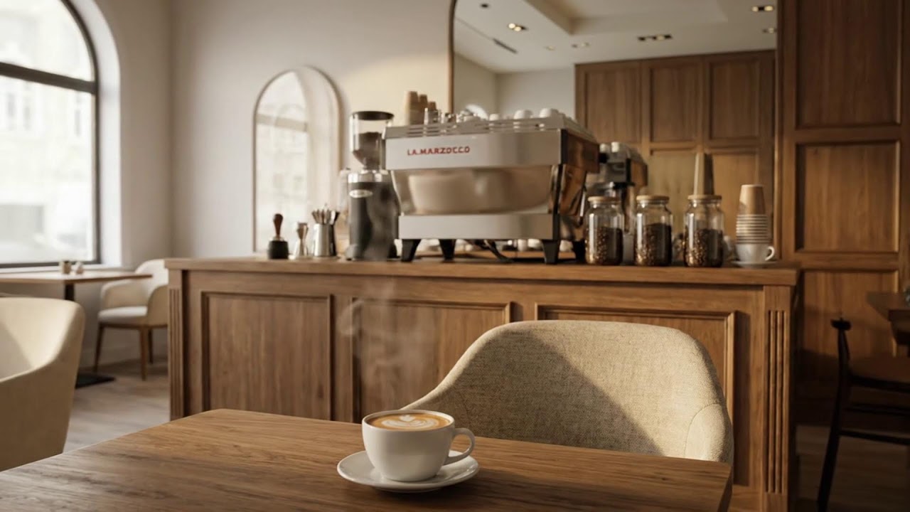 봄을 맞이하는 여유로운 재즈 카페 ☕🌼