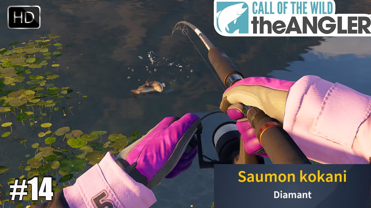 CALL OF THE WILD THE ANGLER  14 DIAMANTS  SAUMON KOKANI   ACHIGAN  GRANDE BOUCHE   CRAPET ARLEQUIN