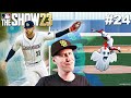 PLAYING BASEBALL WITH GHOSTS! | MLB The Show 23 | Road to the Show #24