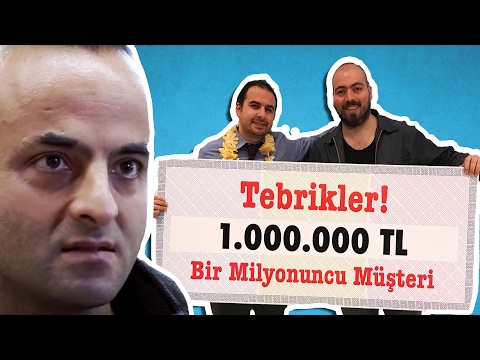 Hipermarkette Bir Milyonuncu Müşteri Şakası Yaptık