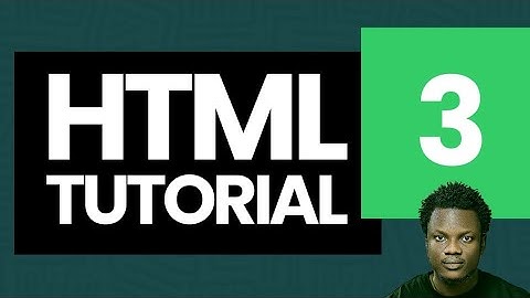 HTML Tutorial for Beginners - Line breaks, spacing, and comments