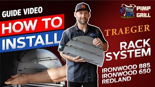 Ironwood 885 / 650 / Redland Traeger | Pimp My Grill Grate Rack System Installation Video