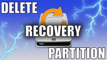 How To Delete Windows Recovery Partition From A Disk