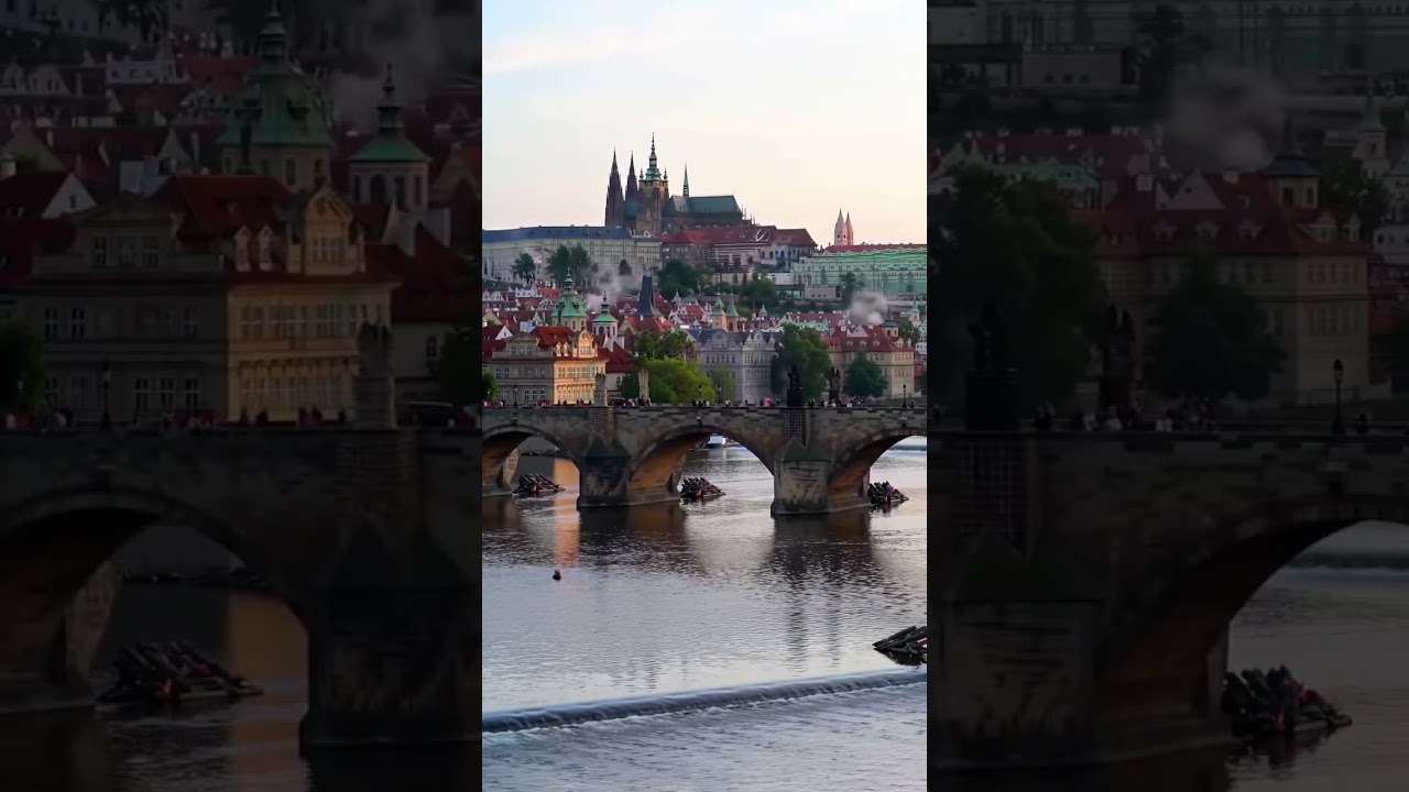 The Timeless Beauty of Prague's Charles Bridge, Czech Republic 