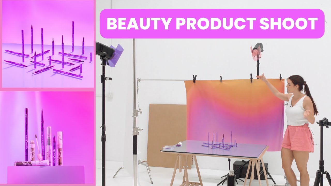 How to LIGHT Beauty Products to create a moody & edgy vibe! Product