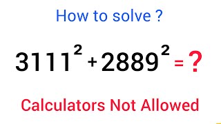 A Nice Algebra Problem