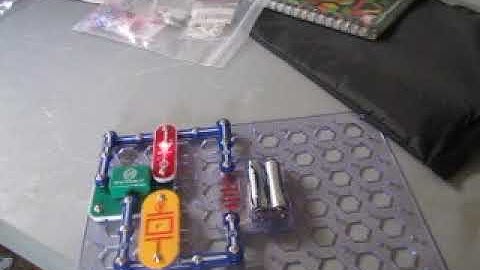 Snap Circuits Jr. | Project 90: Touch Light