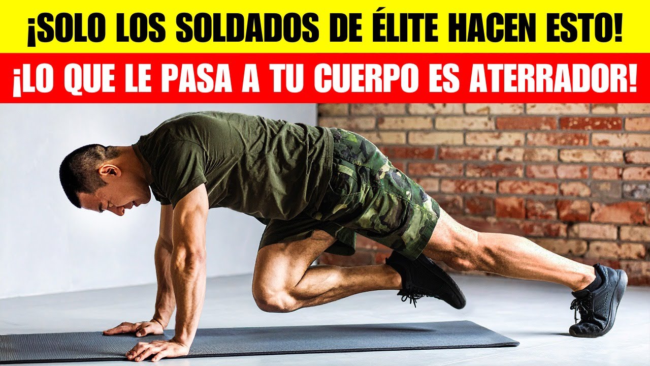 7 Ejercicios Militares Usados por Fuerzas Especiales que Crean una Fuerza Insana (Tú También Puedes)