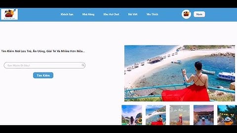 Java Spring Boot Project  - Website du lịch - Nguyễn Huy Nam | Java 06 | TechMaster