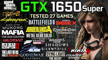GTX 1650 Super in late 2025 : Test in 27 Games - Gaming Test in 2025