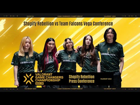 Shopify Rebellion vs Falcons (FLV) VCT Game Changers Berlin Post Match Interview | #vctgamechangers