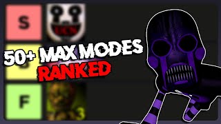 Tierlist of ALL FNAF Challenges I've Ever Beaten
