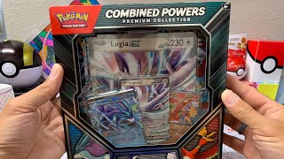 Opening a Combined Powers Premium Collection box.