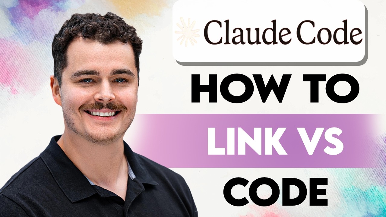 How To Link Claude Code And VS Code [2026 Guide] - YouTube