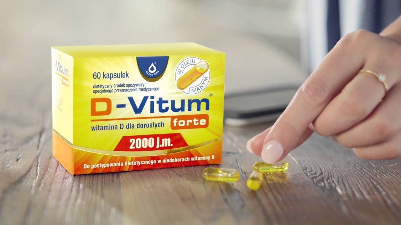 Witamina D3 Z K2 D Vitum Forte K2