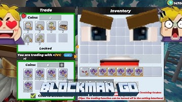 (83) How to get rich 🤑 💵 Trade in block man go sky block enjoy video #blockman go #skyblock