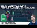 I Built an All-in-One Stock &amp; Crypto Portfolio Tracker in Google Sheets