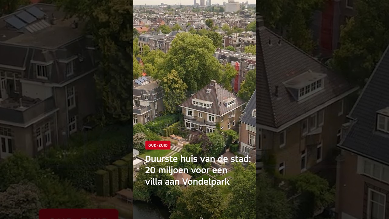 Het duurste huis van Amsterdam