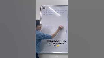 Vẽ hình Không Gian - chóp hình bình hành #education #maths #school
