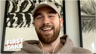 Travis Kelce talks Patrick Mahomes, Super Bowl LIV and the Chiefs becoming a dynasty | First Take