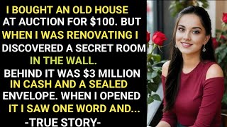 I Bought an Abandoned House for $100.. Then I Found a Secret Room Hidden Inside the Wall