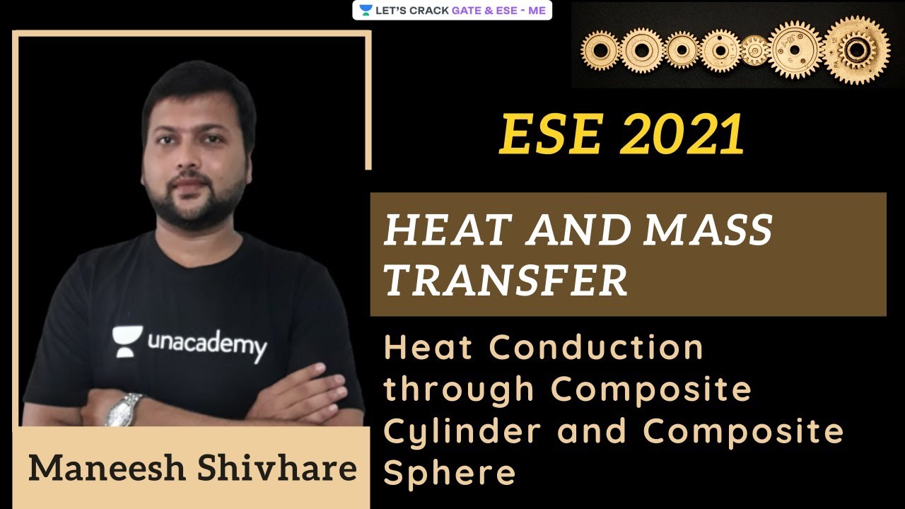L5 | Heat Conduction through Composite Cylinder and Composite Sphere ...