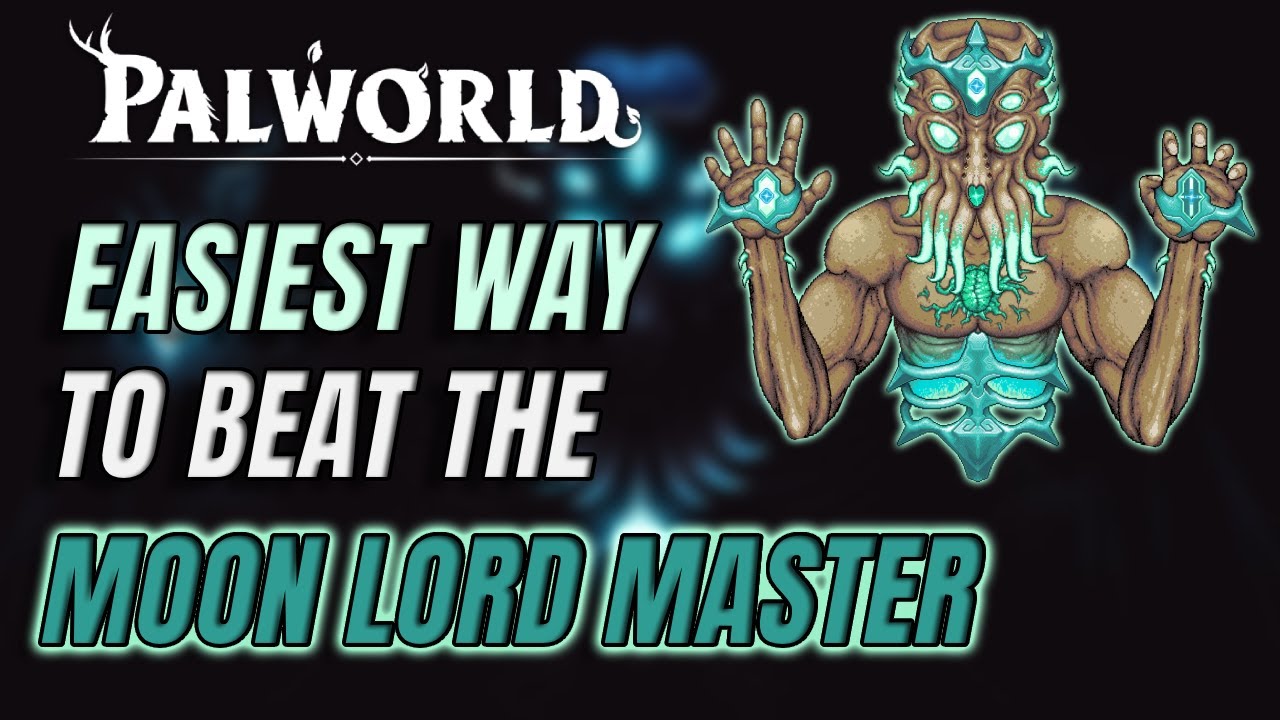 HOW TO DEFEAT MOON LORD MASTER TAKING 0 DAMAGE Palworld glitch after patch (v0.6.4)