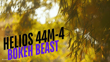 Helios 44m-4 58mm F2 - Bokeh Test Video