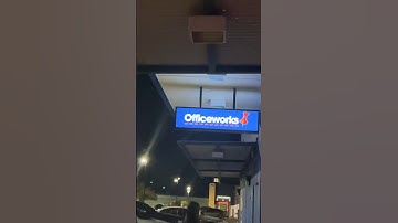 How to print at Officeworks self-serve #shorts #print #document #selfservice #night #printer #tesla