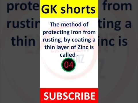 What Is Coating Of Layer Of Zinc On Iron Sheet Called