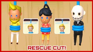 RESCUE CUT - ROPE PUZZLE - GAMEPLAY WALKTHROUGH ALL LEVELS || LEVEL 893 TO 950 BY UNLOCK PUZZLES screenshot 1