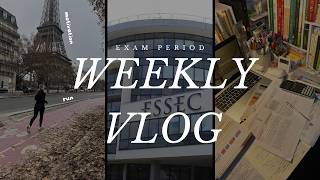 2 semaines d'absence : exams ESSEC, objectif running