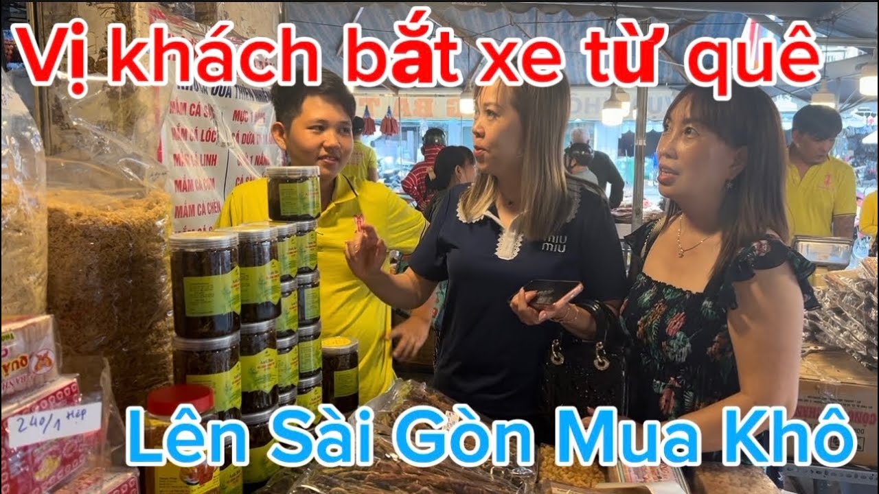 Sài Gòn - chợ Bình Tây cập nhật giá mới nhất về đồ khô 2026 | bán gì mà đông khách quá