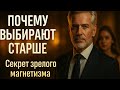 Почему молодые женщины выбирают мужчин постарше | Секрет зрелого магнетизма