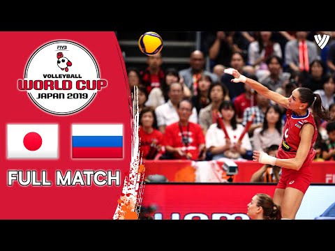 Japan 🆚 Russia - Full Match | Women’s Volleyball World Cup 2019