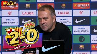 Rueda prensa HANSI FLICK: FC BARCELONA 2-0 REAL MADRID
