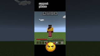 SLIME block and snow bucket clutch in minecraft 🤯 #minecraft #shortsfeed #youtubeshorts #ytstudioes