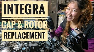 How to Replace Integra Distributor Cap and Rotor (VLOG 16)